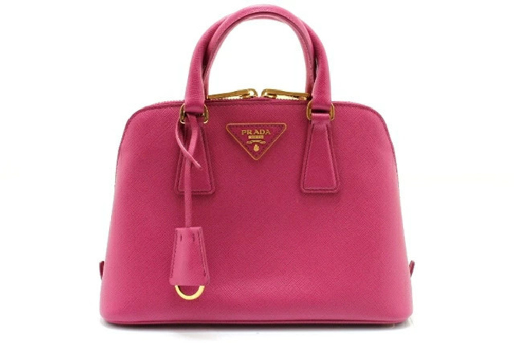 Prada Shoulder Bag SAFFIANO LUX FUXIA